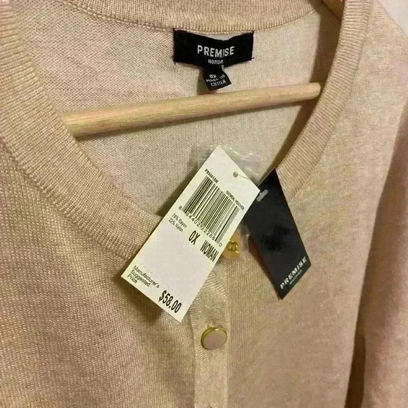 🆕 PREMISE Cardigan  - Size 0X - Picture 4 of 10